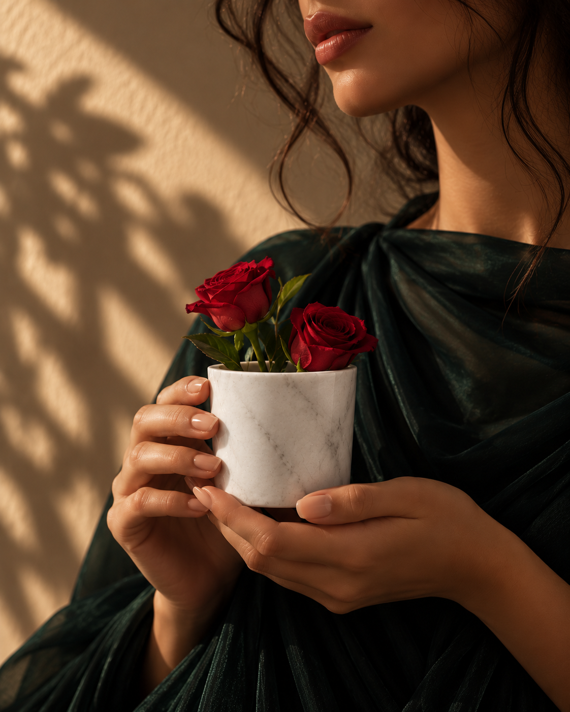 A fragrance may mark a moment. An object can carry it forward.